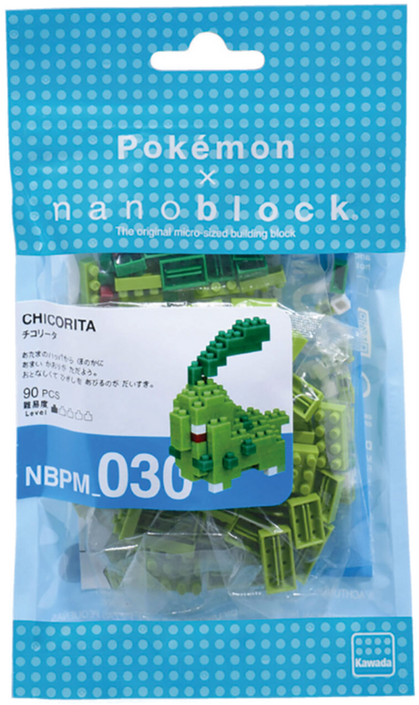 Nanoblock Chikorita