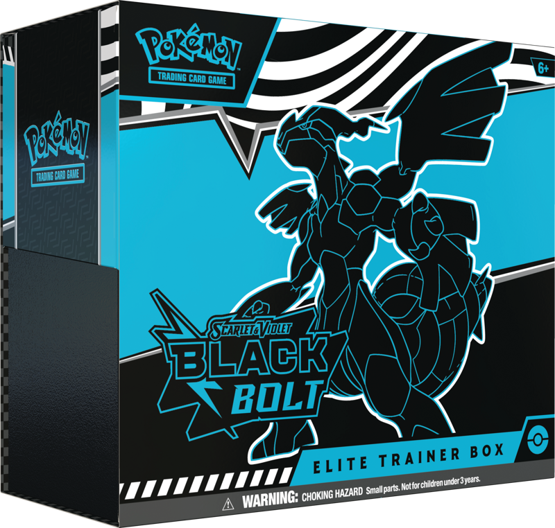 Pokemon TCG: Scarlet & Violet 10.5 - Black Bolt - Elite Trainer Box Zekrom