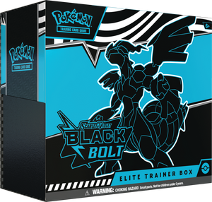 Pokemon TCG: Scarlet & Violet 10.5 - Black Bolt - Elite Trainer Box Zekrom