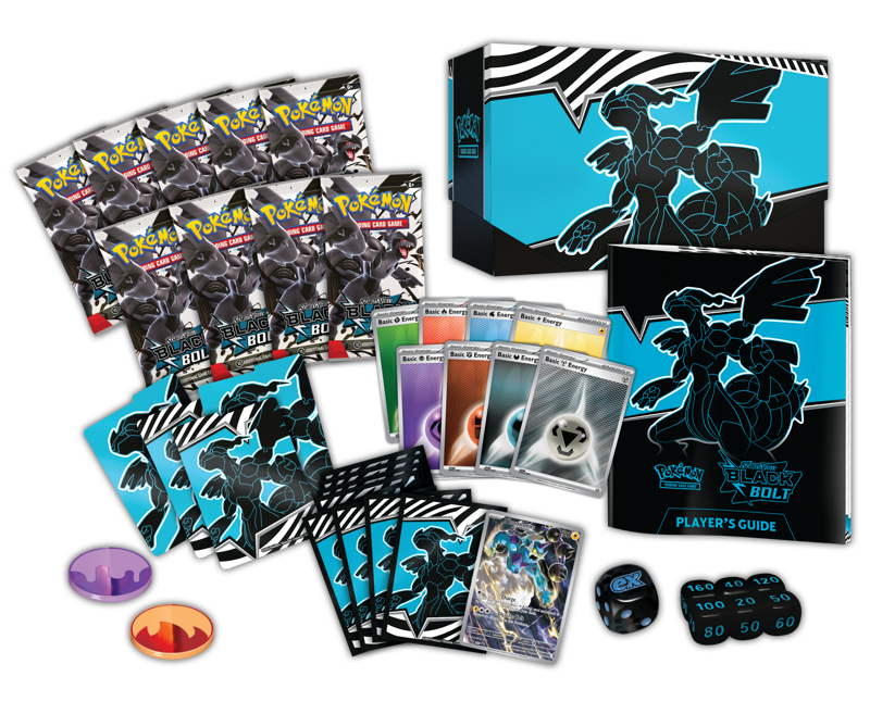 Pokemon TCG: Scarlet & Violet 10.5 - Black Bolt - Elite Trainer Box Zekrom