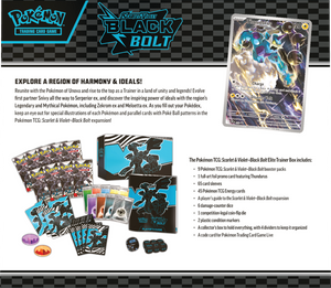 Pokemon TCG: Scarlet & Violet 10.5 - Black Bolt - Elite Trainer Box Zekrom