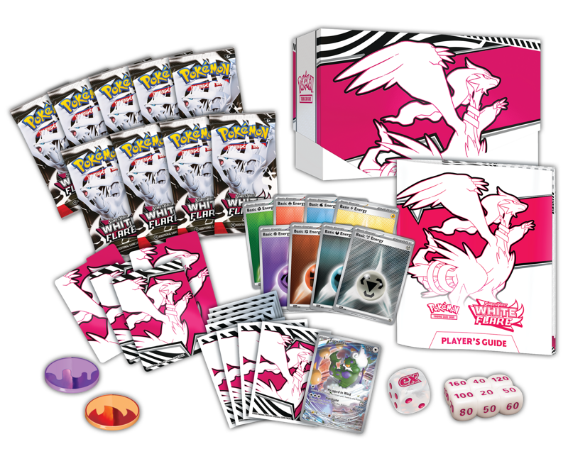 Pokemon TCG: Scarlet & Violet 10.5 - White Flare - Elite Trainer Box Reshiram