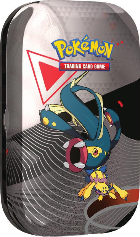 Pokemon TCG: Scarlet & Violet 10.5- Black Bolt & White Flare Unova Mini Tin Eelektross & Galvantula