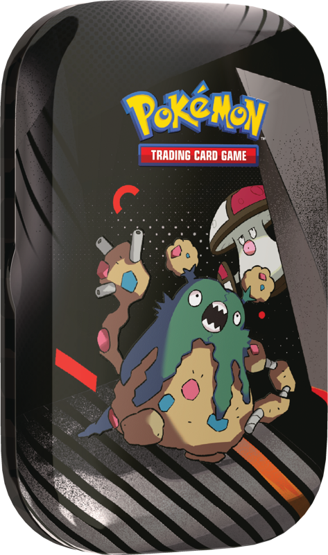 TCG Scarlet & Violet 10.5 Bolt & White Flare Unova Mini Tin Garbodor & Amoonguss