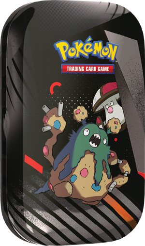 Pokemon TCG: Scarlet & Violet 10.5 - Black Bolt & White Flare - Unova Mini Tin Garbodor & Amoonguss
