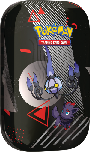 Pokemon TCG: Scarlet & Violet 10.5 - Black Bolt & White Flare - Unova Mini Tin Chandelure & Zorua