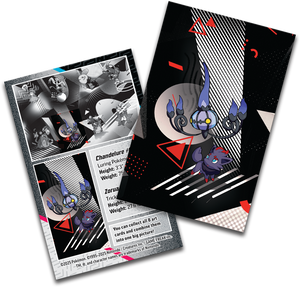 Pokemon TCG: Scarlet & Violet 10.5 - Black Bolt & White Flare - Unova Mini Tin Chandelure & Zorua