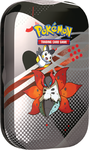 Pokemon TCG: Scarlet & Violet 10.5 - Black Bolt & White Flare - Unova Mini Tin Volcarona & Emolga