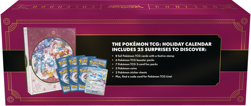 Pokemon TCG: Holiday Calendar 2025