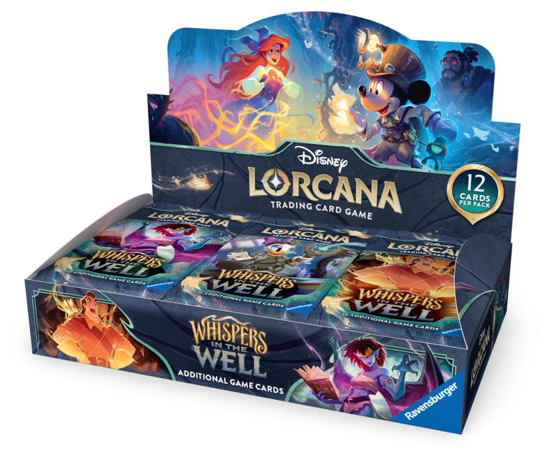 Disney Lorcana TCG - Set 10 Whispers in the Well - Booster Pack (24 Count)