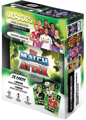 Match Attax - Worldies 25/26 Booster Tin 1: World Beaters