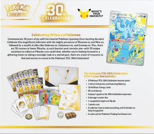 Pokemon TCG: Elite Trainer Box - 30th Celebration