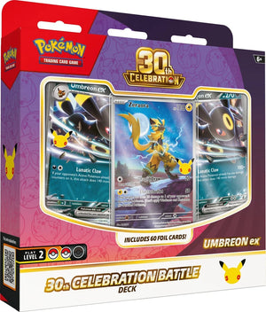 Pokemon TCG: Battle Deck Assortment - 30th Celebration
