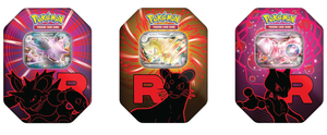 Pokemon TCG: Team Rocket Tin - Set of 3