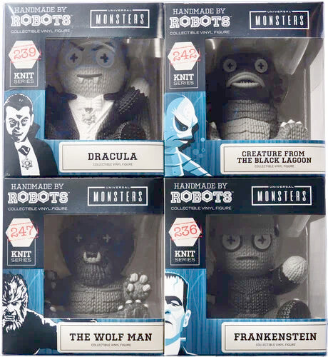 Universal Monsters 4 Pack Vinyl Figure from Handmade By Robots