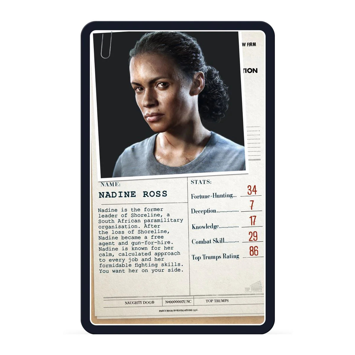 Top Trumps Uncharted Limited Editions Card Game