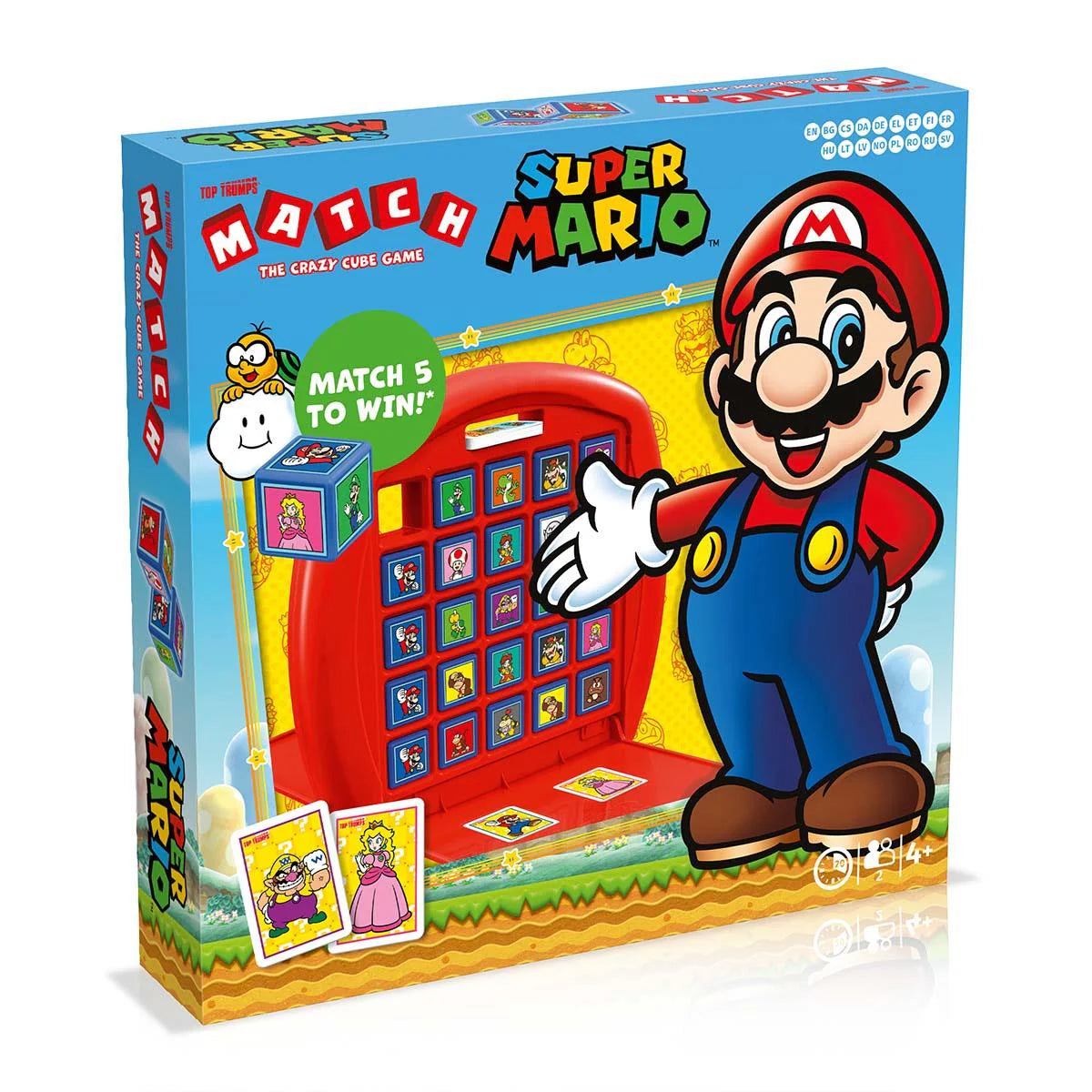 Top Trumps Match Super Mario Crazy Cube Game