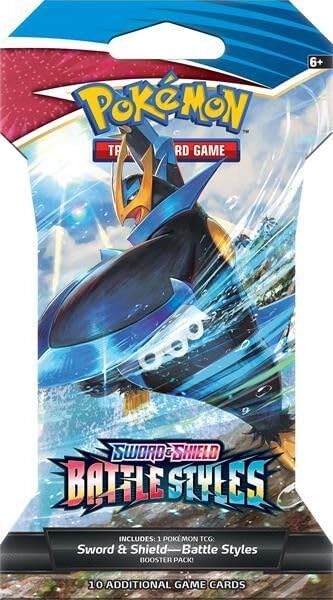 Pokemon TCG: Battle Styles Sleeved Booster