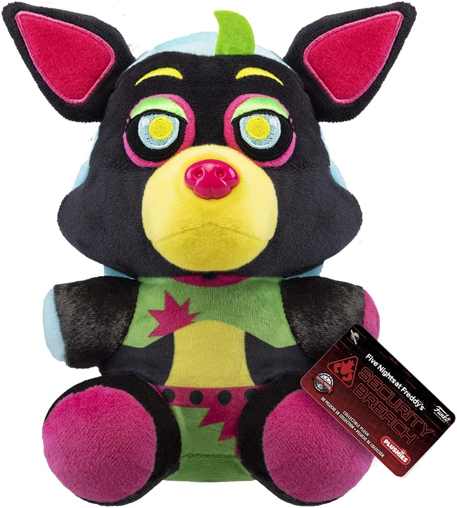 Funko! Plushies: Five Nights at Freddy's Security Breach - Roxanne Wolf (Blacklight)