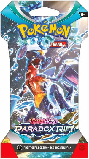 Pokemon TCG: Paradox Rift Sleeved Booster Pack Art Bundle [Set of 4]