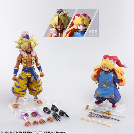 Square Enix Trials Of Mana - Bring Arts Action Figure: Kevin & Charlotte