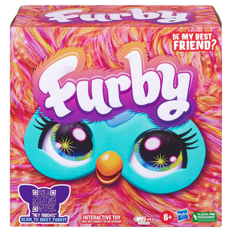 Hasbro Furby Interactive Plush Toy - Coral