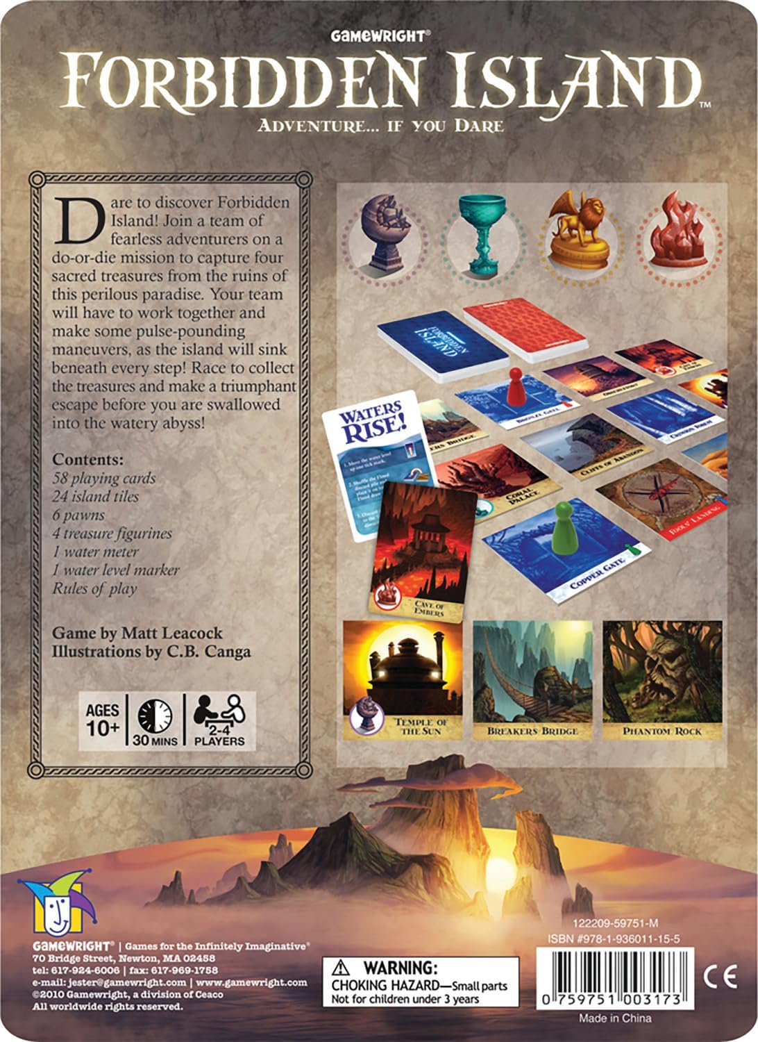 Forbidden Island Board Game