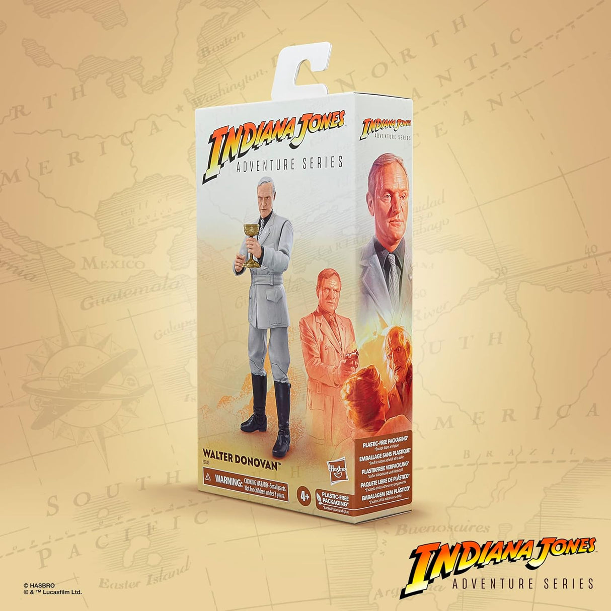 Hasbro Indiana Jones and the Last Crusade: Walter Donovan 15cm Figurine