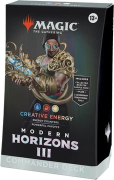 Magic Gathering Modern Horizons III Commander Deck Creative Energy