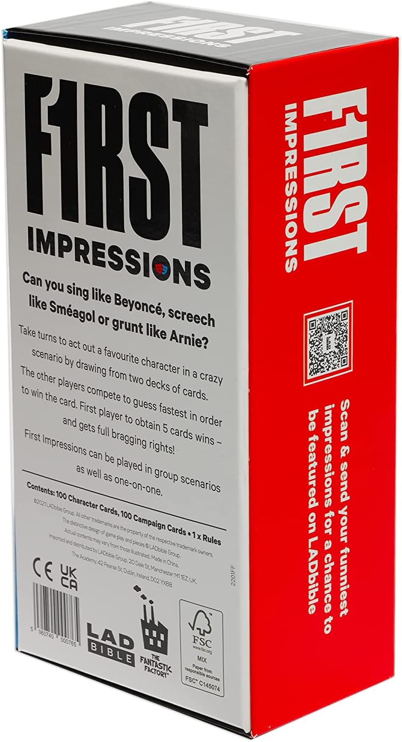 LADbible: First Impressions Game – TGC Collectables