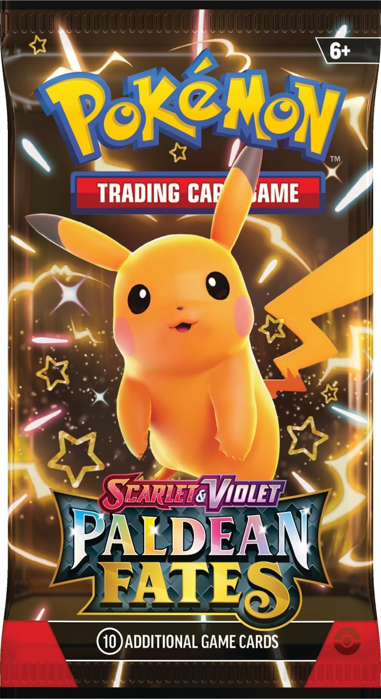 Pokemon TCG: Scarlet & Violet Paldean Fates Tins Sealed Case - 2 of Each (6 Count)