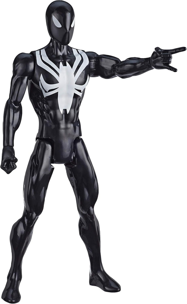 Hasbro Marvel Spider-Man Black Titan Hero Series - Black Suit Action Figure