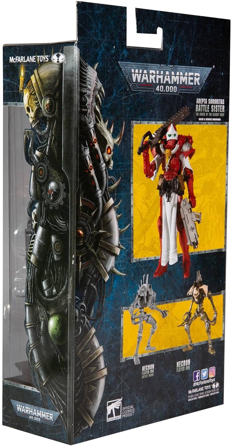 Warhammer 40K: Action Figure: Adepta Sororitas Battle Sister (Order of The Bloody Rose)