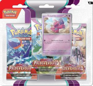 Pokemon TCG: Scarlet & Violet 2 Paldea Evolved 3-Pack Blister