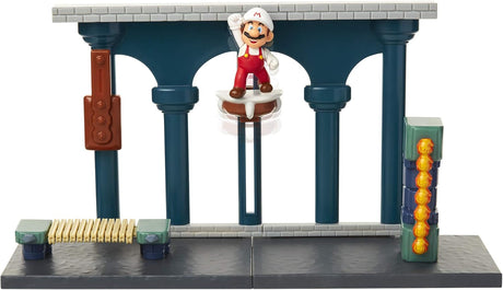 Jakks Pacific Super Mario Minifigure: Lava Castle Playset