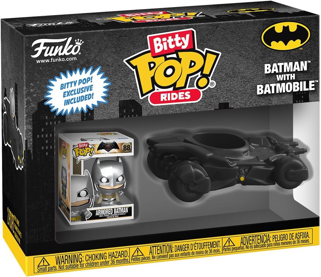 Funko Bitty Pop! Rides Batman with Batmobile