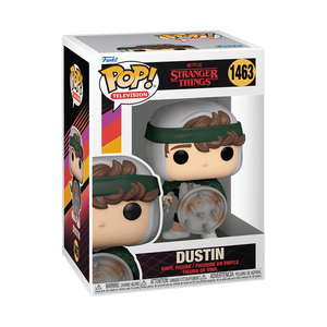 Funko POP! Television: Stranger Things - Dustin (with Shield) [1463 Vinyl Figure