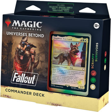 Magic Gathering Fallout Commander Deck Scrappy Survivors
