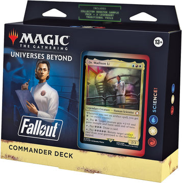 Magic Gathering Fallout Commander Deck Science