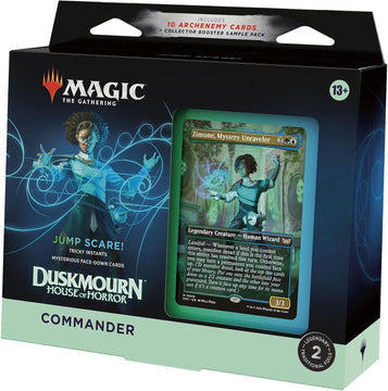Magic Gathering Duskmourn House Horror Commander Deck Jump Scare