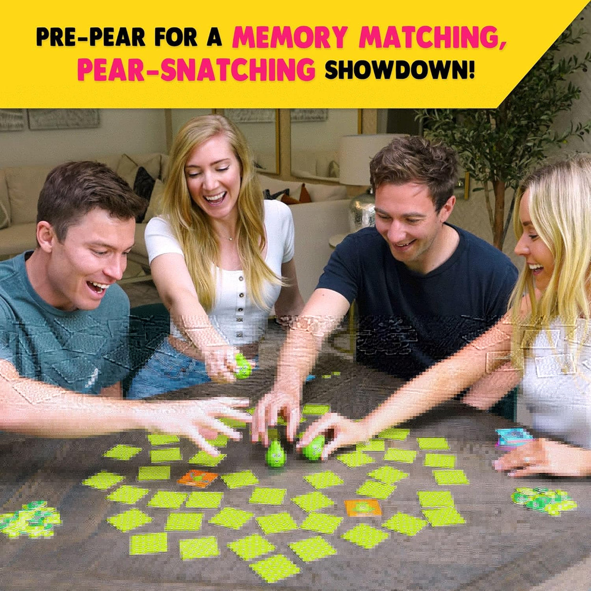 Snatching Pears - The Mad Memory-Matching Pear-Snatching Party Game