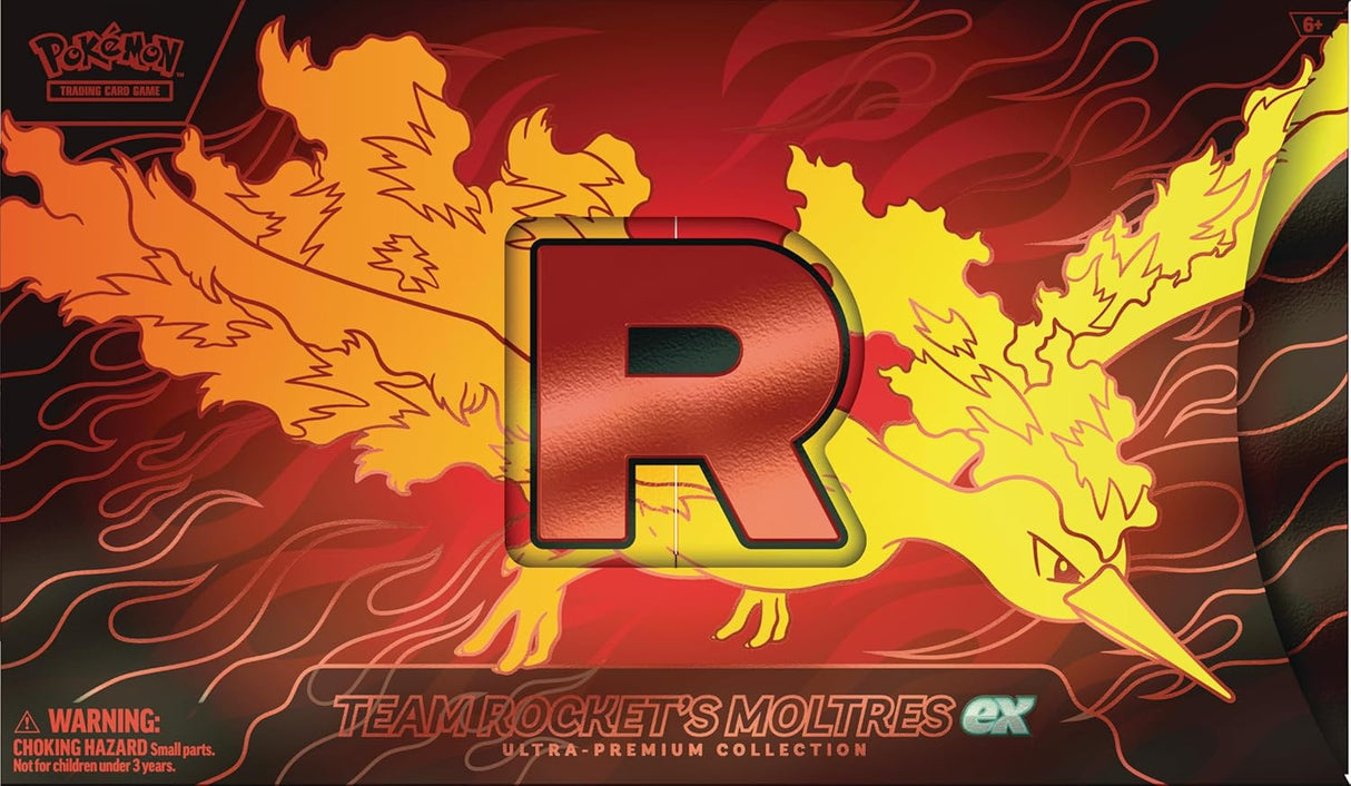 Pokemon TCG: Team Rocket's Moltres ex Ultra-Premium Collection 