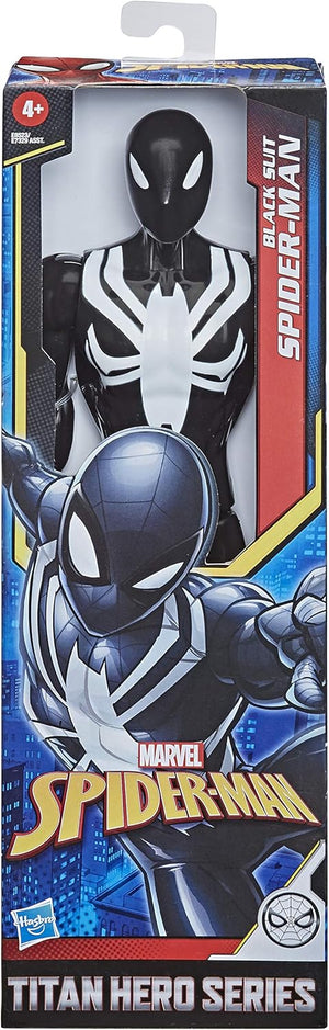 Hasbro Marvel Spider-Man Black Titan Hero Series - Black Suit Action Figure
