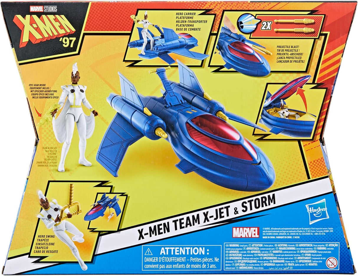 Marvel Studios X-Men '97 - X-Men Team X-Jet and 10-cm Storm Figure