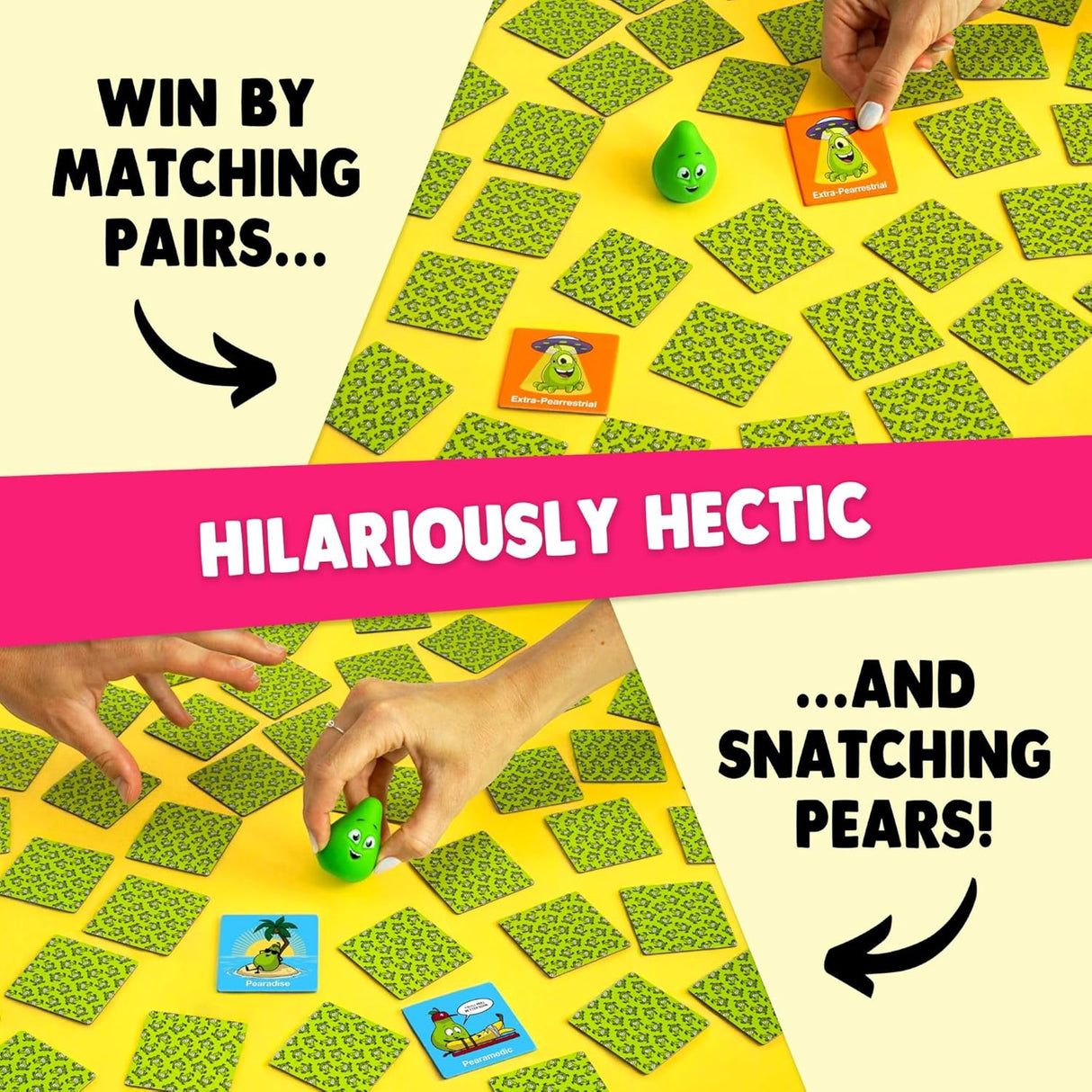Snatching Pears - The Mad Memory-Matching Pear-Snatching Party Game