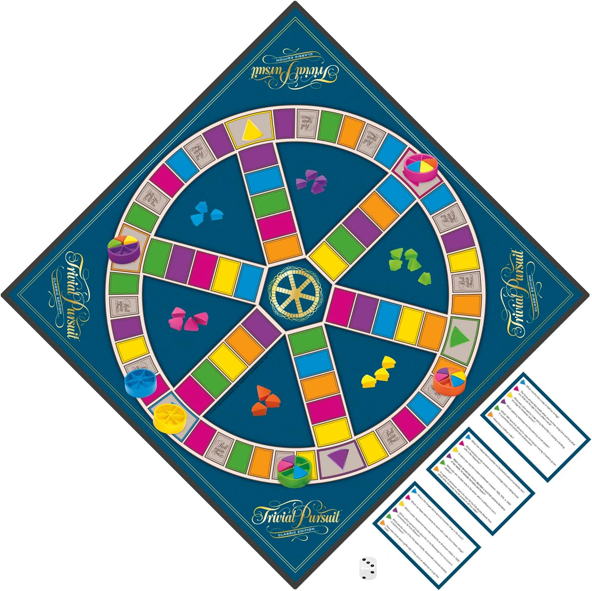 Hasbro Gaming: Trivial Pursuit Classic Edition Board Game
