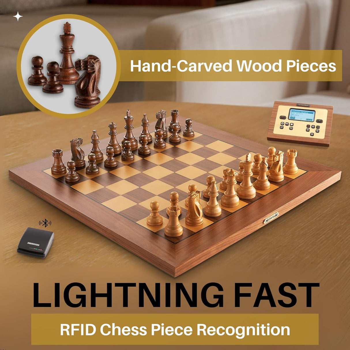 Millennium Supreme Tournament 55 Eboard with ChessLink (M851) - Chess Computer