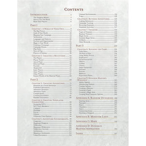 Dungeons & Dragons Core Rulebook: Master's Guide