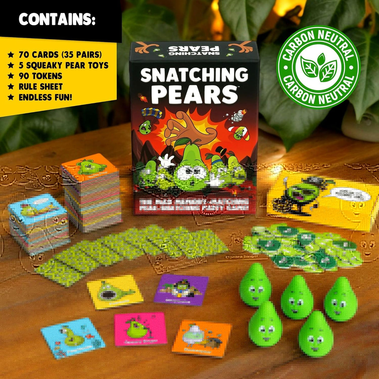 Snatching Pears - The Mad Memory-Matching Pear-Snatching Party Game