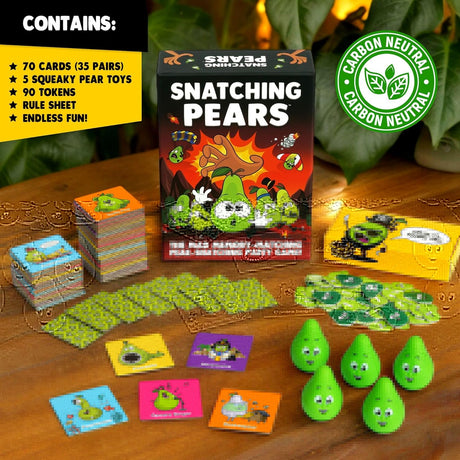 Snatching Pears - The Mad Memory-Matching Pear-Snatching Party Game